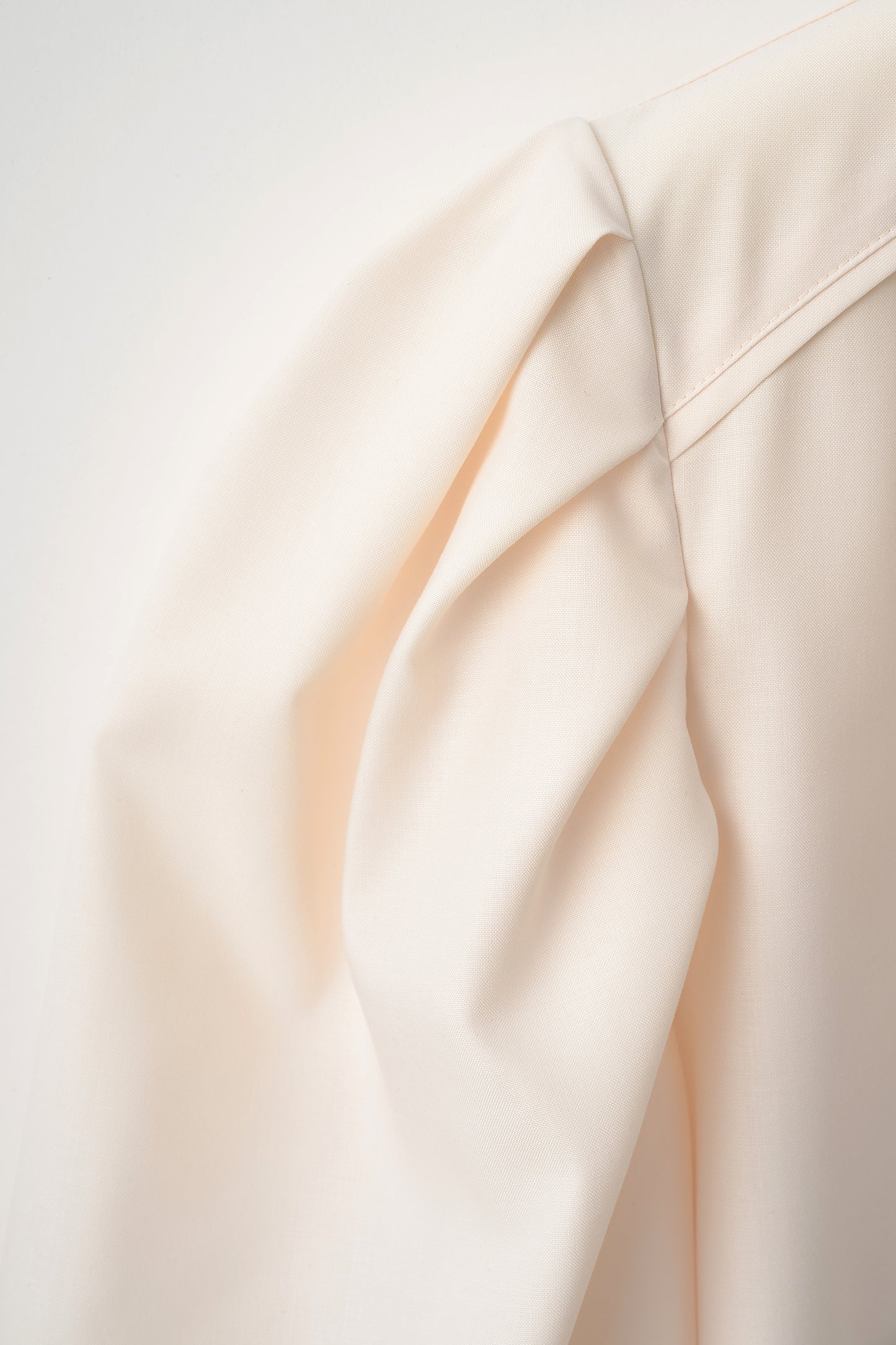 Essential puff sleeve tops(Ivory)