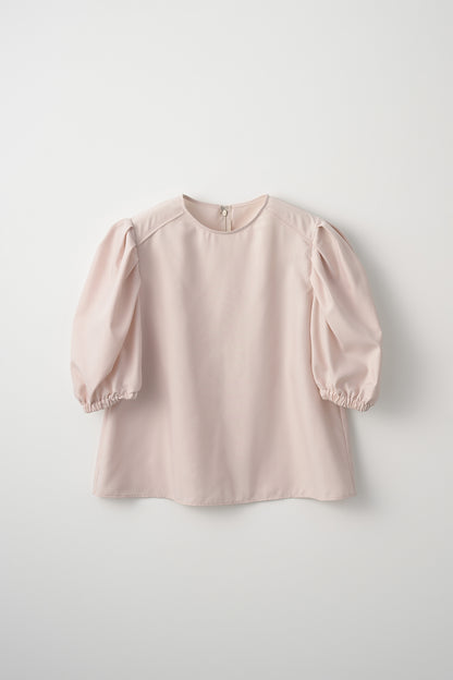 Essential puff sleeve tops(Pink)