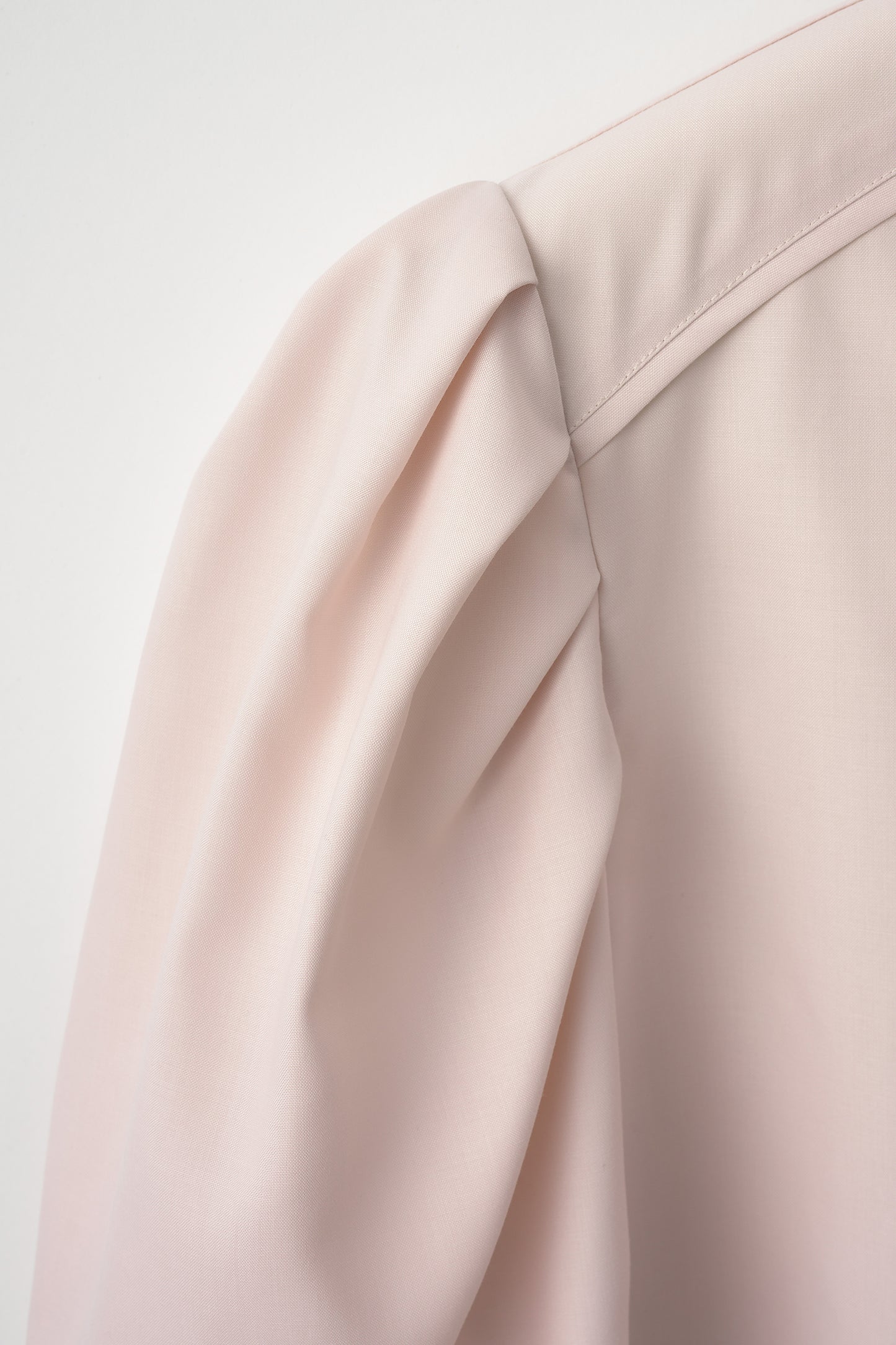 Essential puff sleeve tops(Pink)