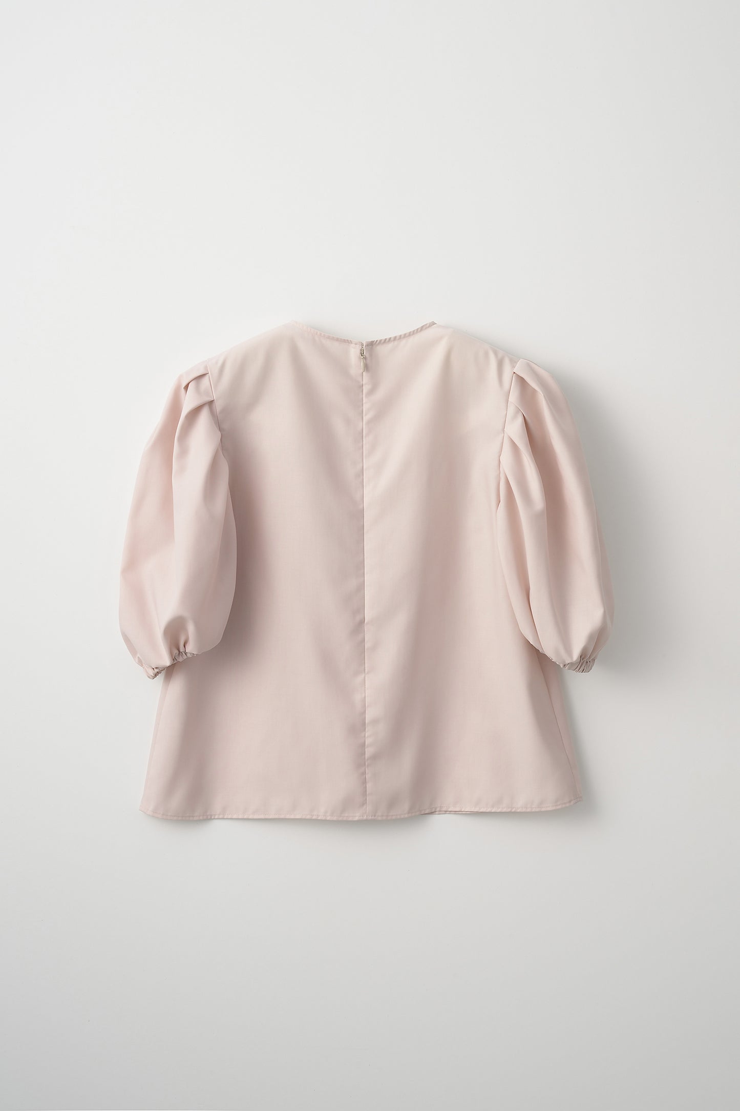 Essential puff sleeve tops(Pink)