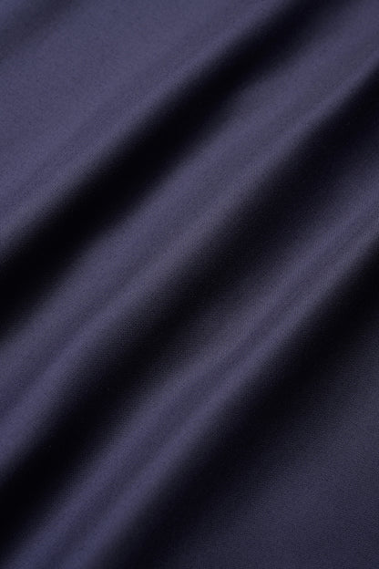 Essential puff sleeve tops(Navy)