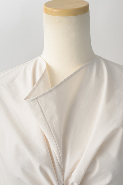 Front twist tops(Ivory)