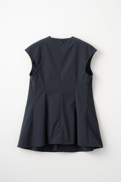 Front twist tops(Navy)