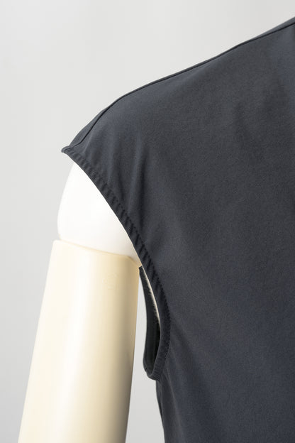 Front twist tops(Navy)