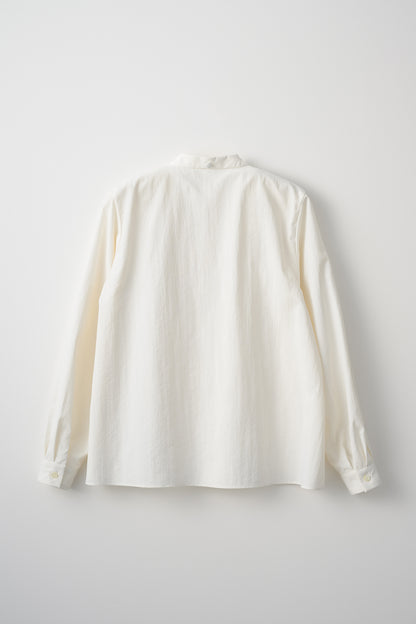 Petal collar shirt(White)