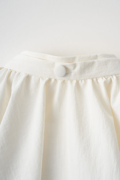 Petal collar shirt(White)