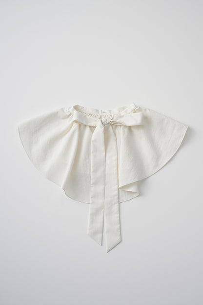 Petal collar shirt(White)