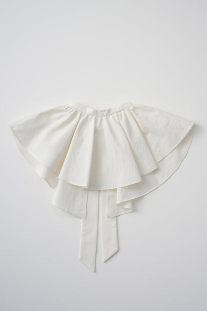 Petal collar shirt(White)