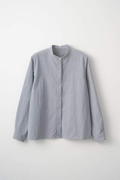Petal collar shirt(Gray)