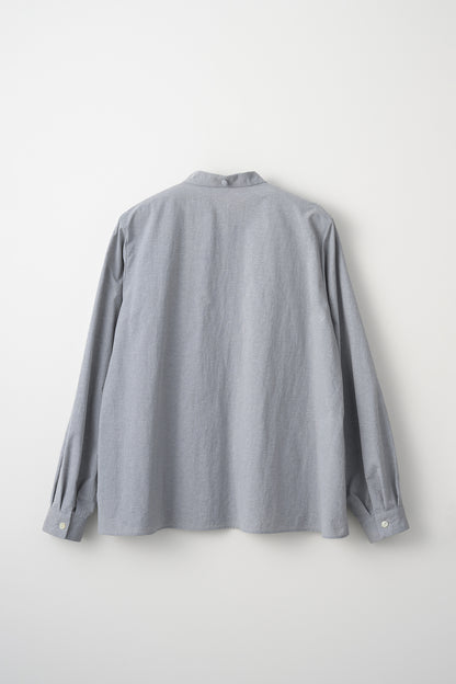 Petal collar shirt(Gray)