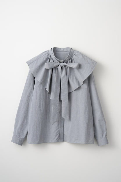 Petal collar shirt(Gray)
