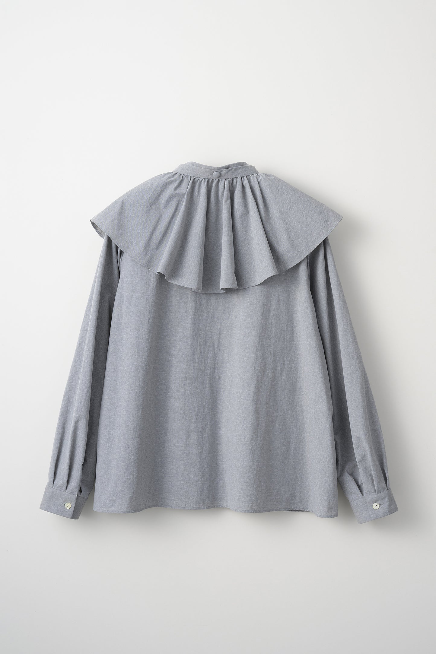 Petal collar shirt(Gray)