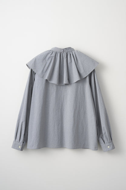 Petal collar shirt(Gray)