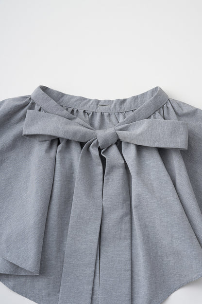 Petal collar shirt(Gray)