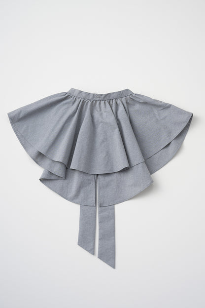 Petal collar shirt(Gray)