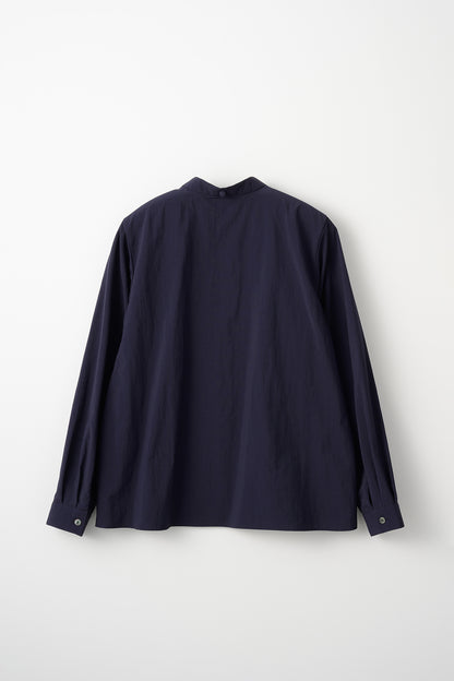 Petal collar shirt(Navy)