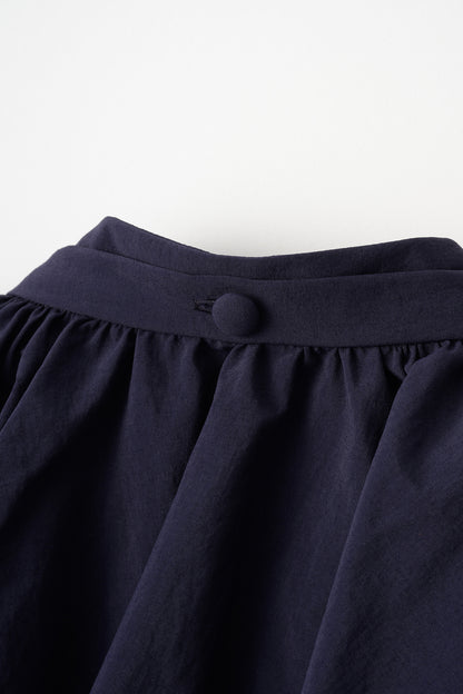 Petal collar shirt(Navy)