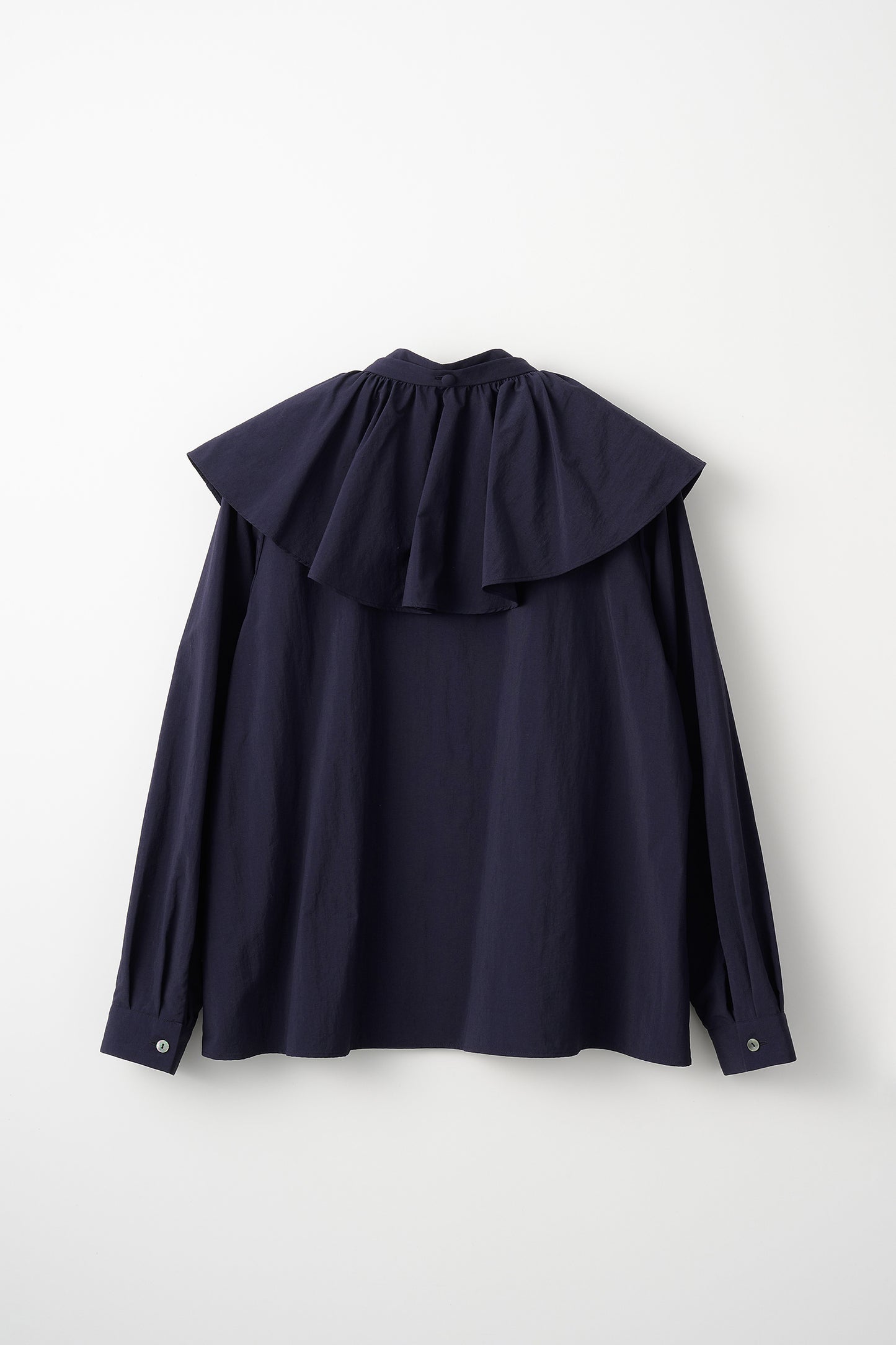 Petal collar shirt(Navy)
