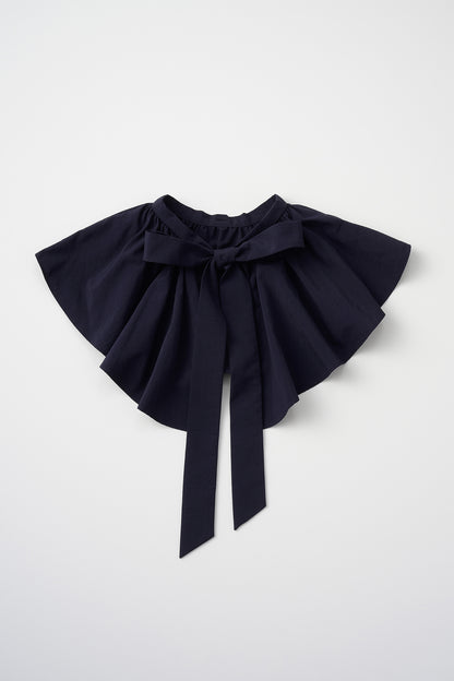 Petal collar shirt(Navy)