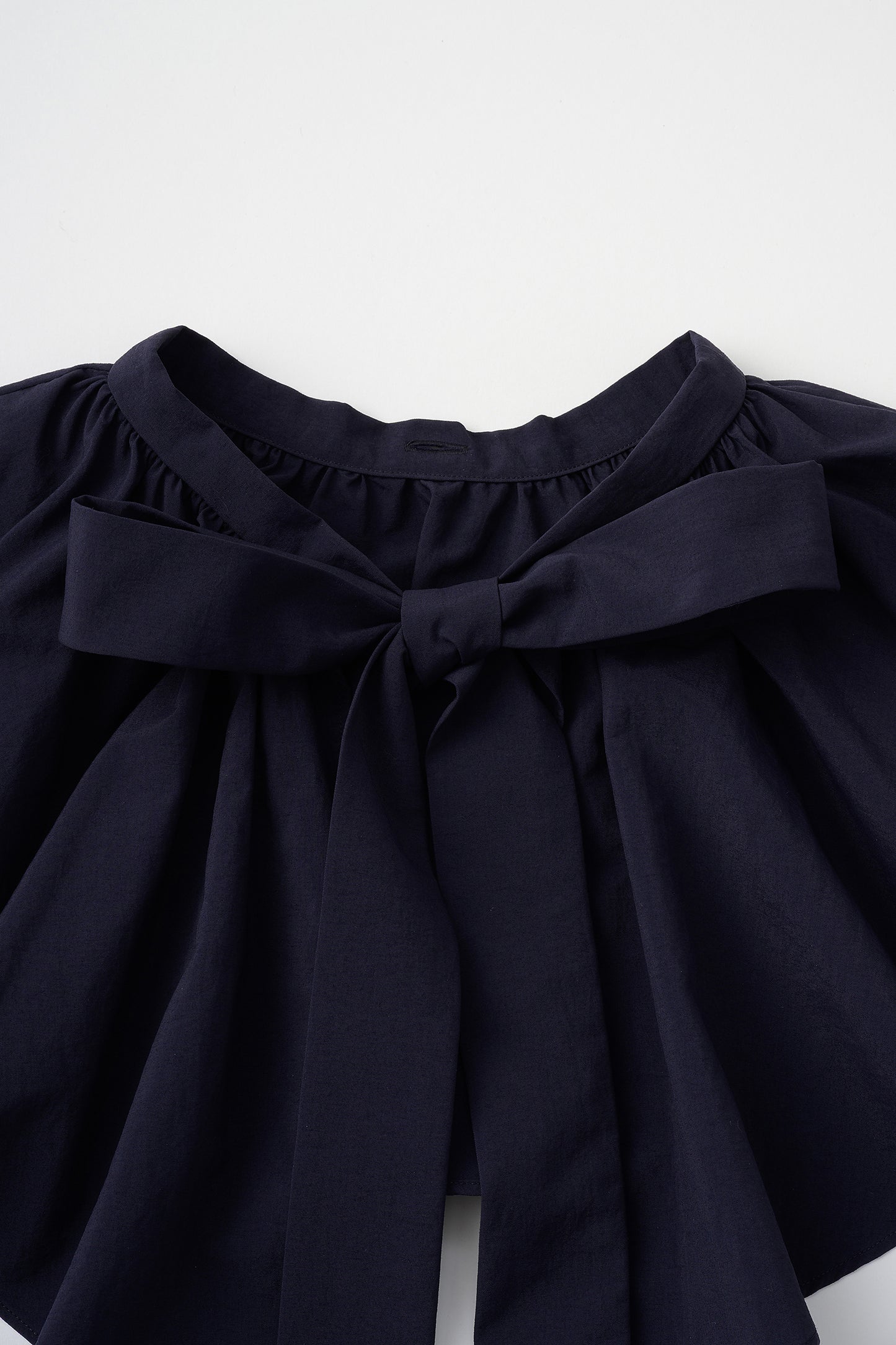 Petal collar shirt(Navy)