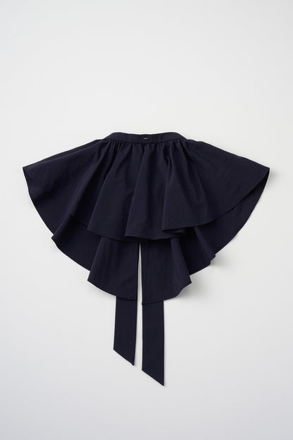 Petal collar shirt(Navy)