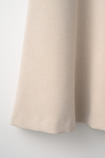 Prima peplum dress(Beige)