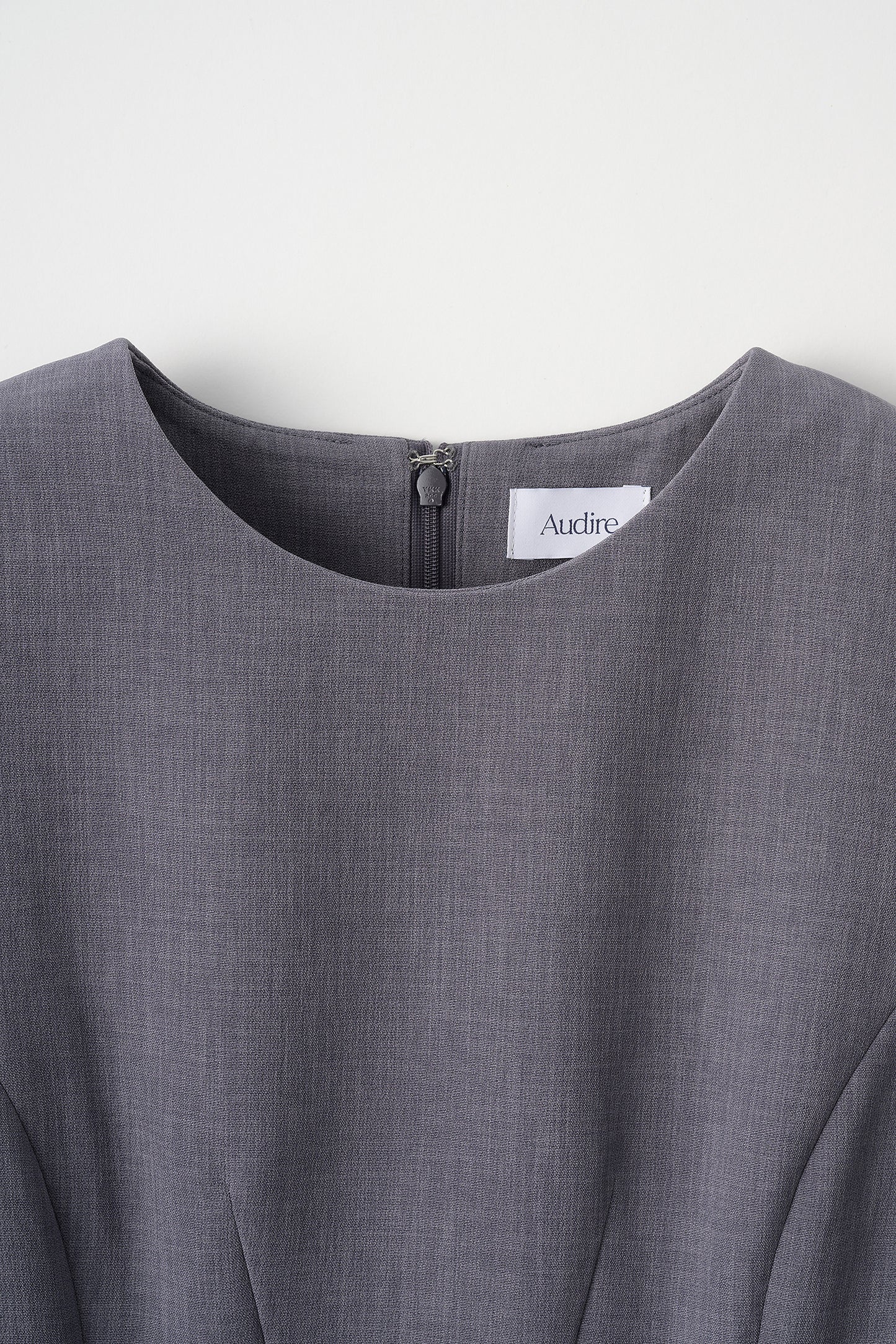 Prima peplum dress(Gray)