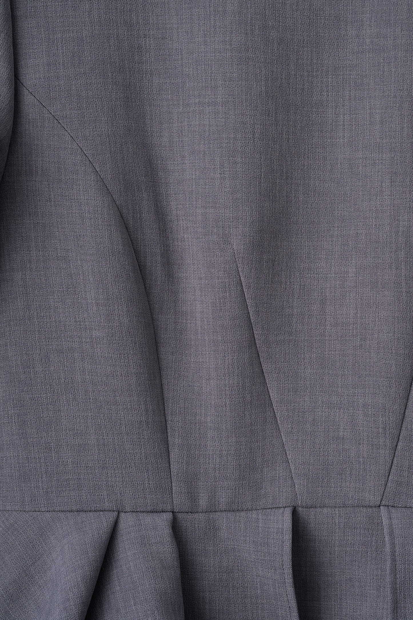 Prima peplum dress(Gray)