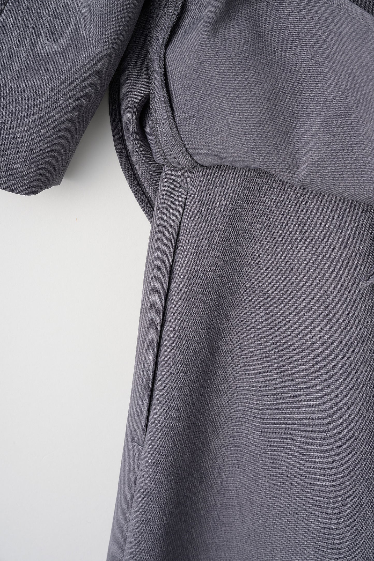 Prima peplum dress(Gray)