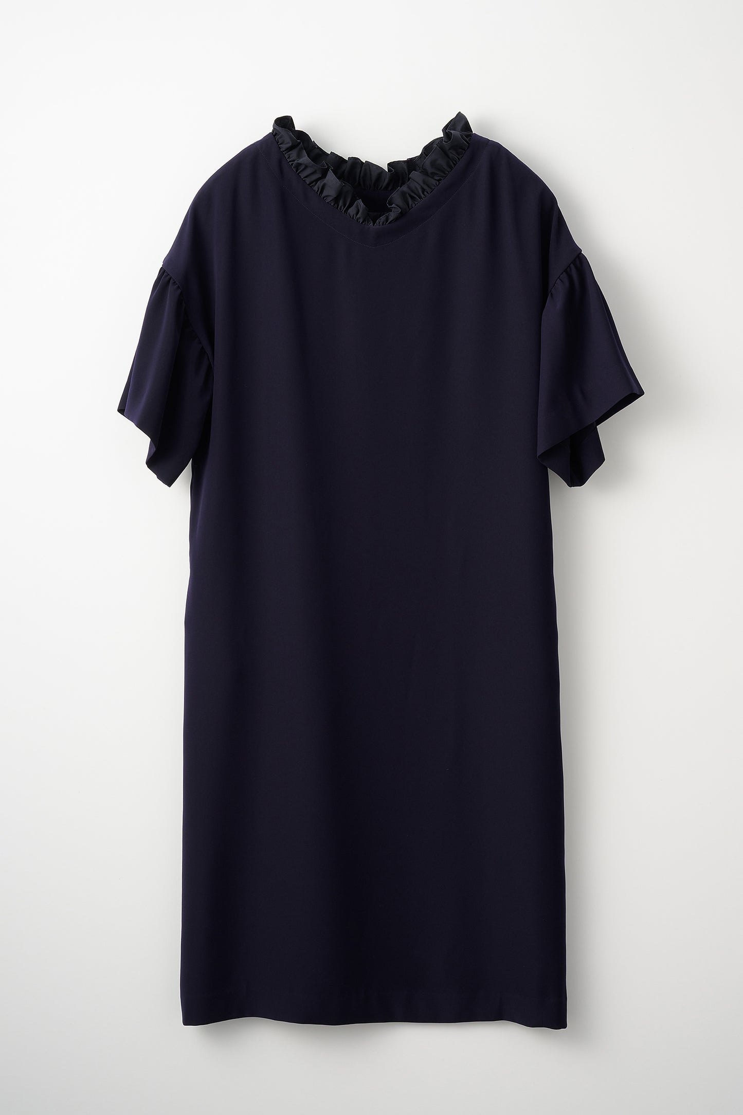 Witch  flare dress(Navy)