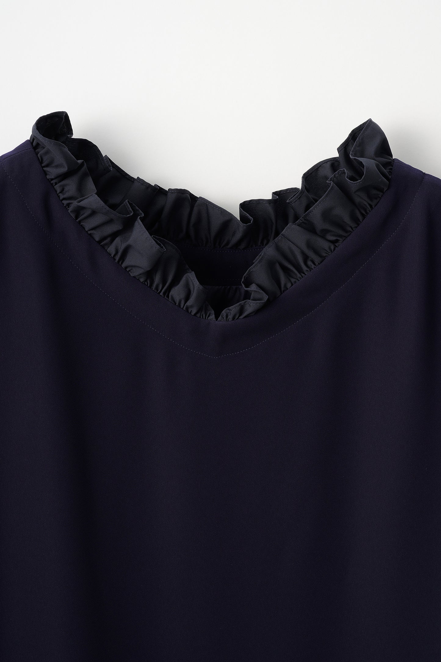 Witch  flare dress(Navy)