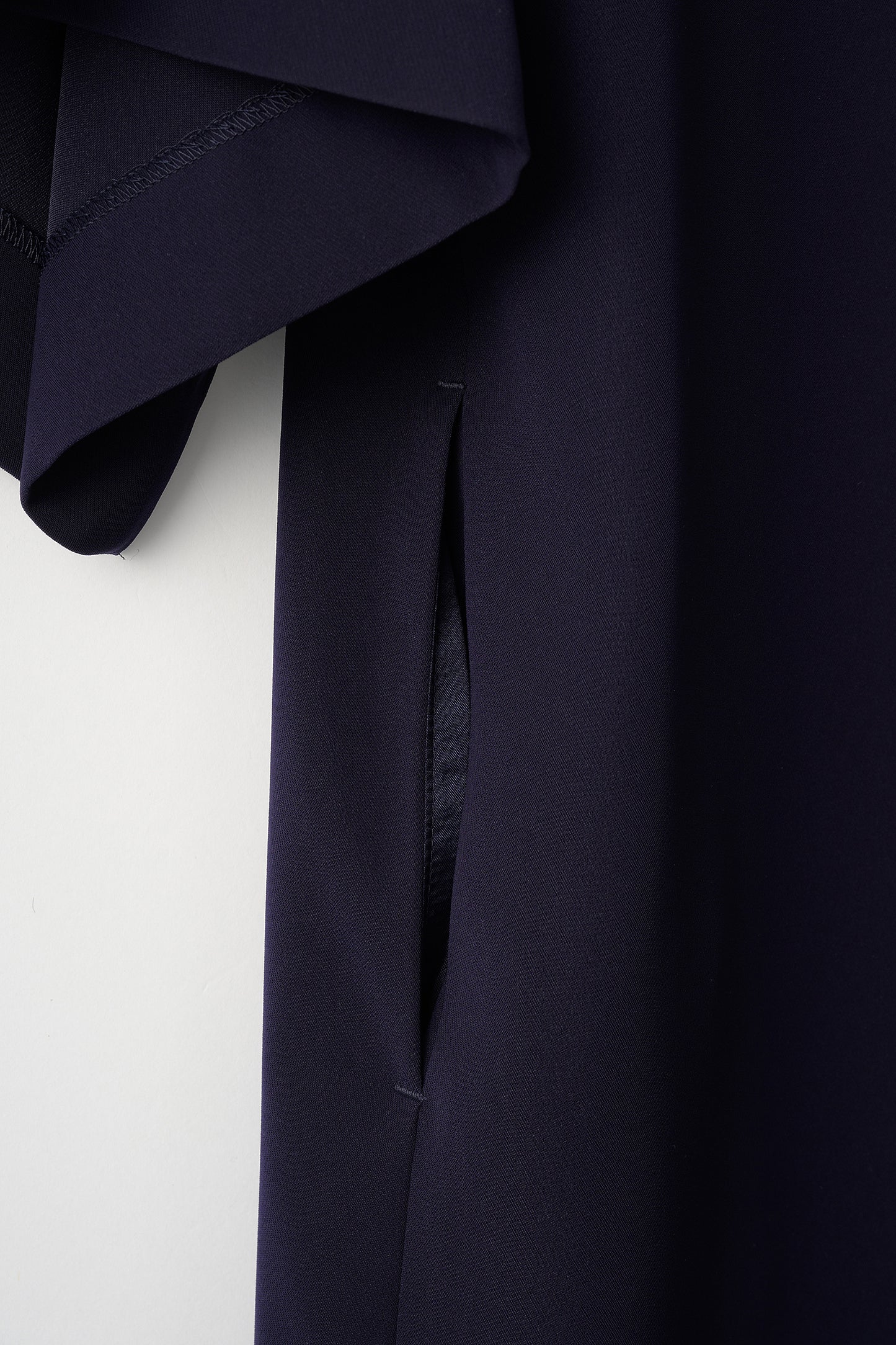 Witch  flare dress(Navy)