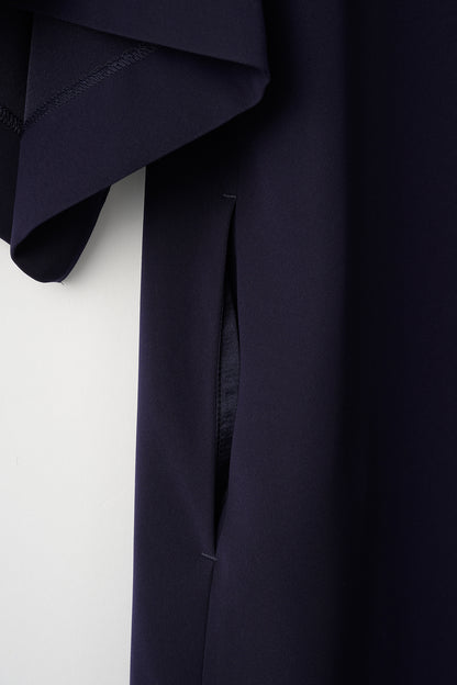 Witch  flare dress(Navy)