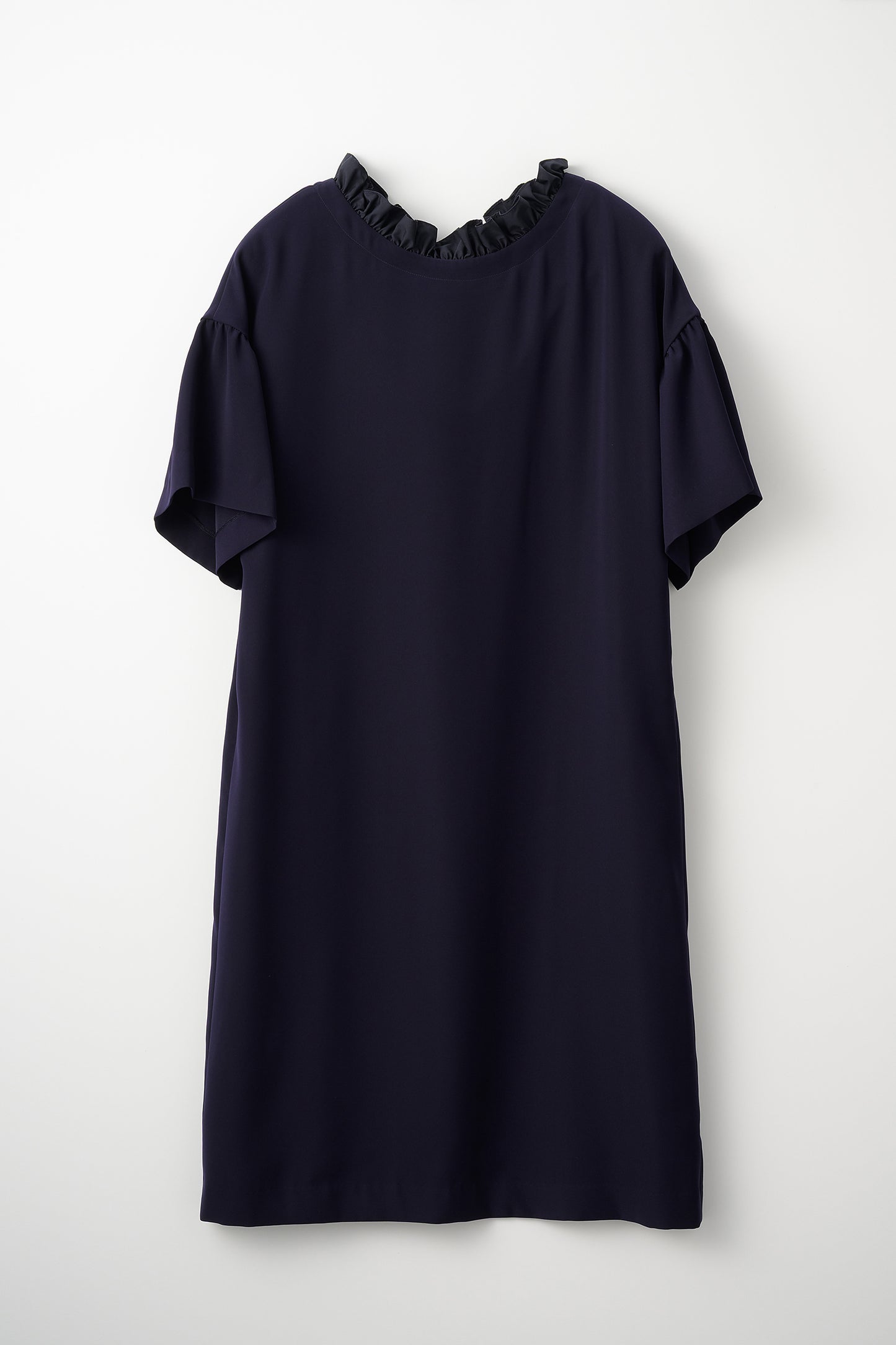 Witch  flare dress(Navy)