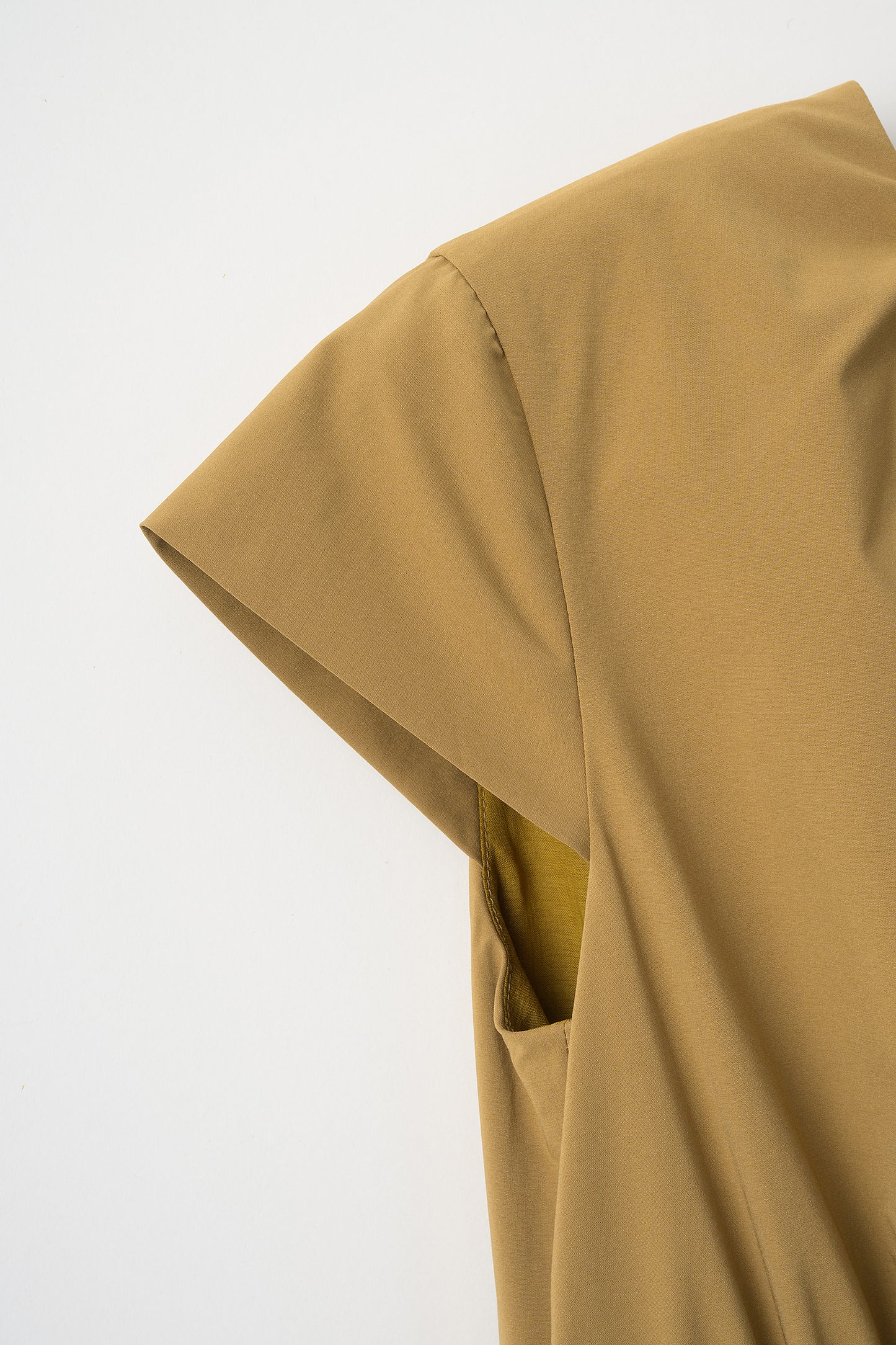 Melody gather dress(Brown)