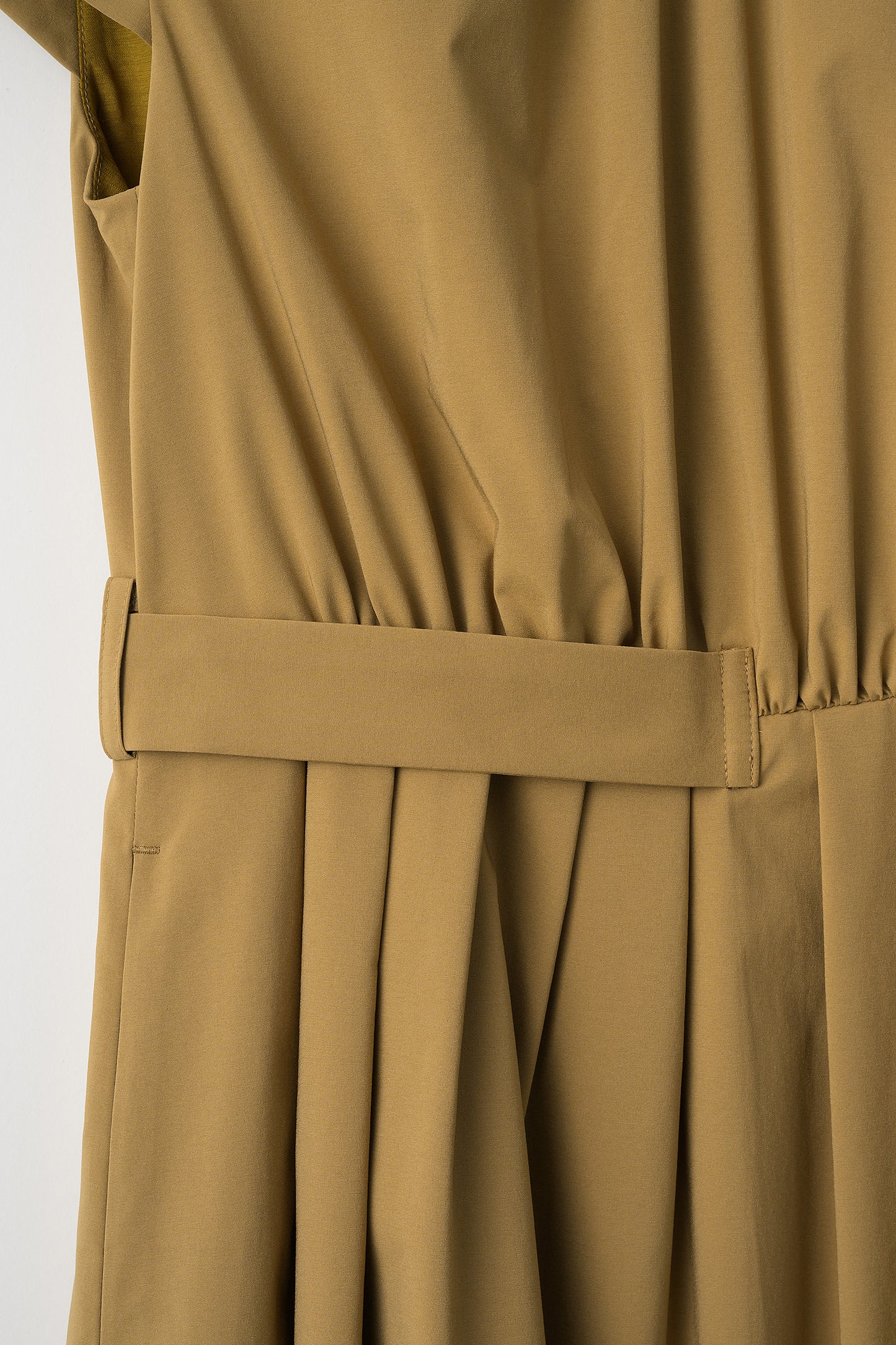 Melody gather dress(Brown)