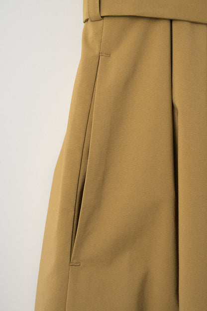 Melody gather dress(Brown)