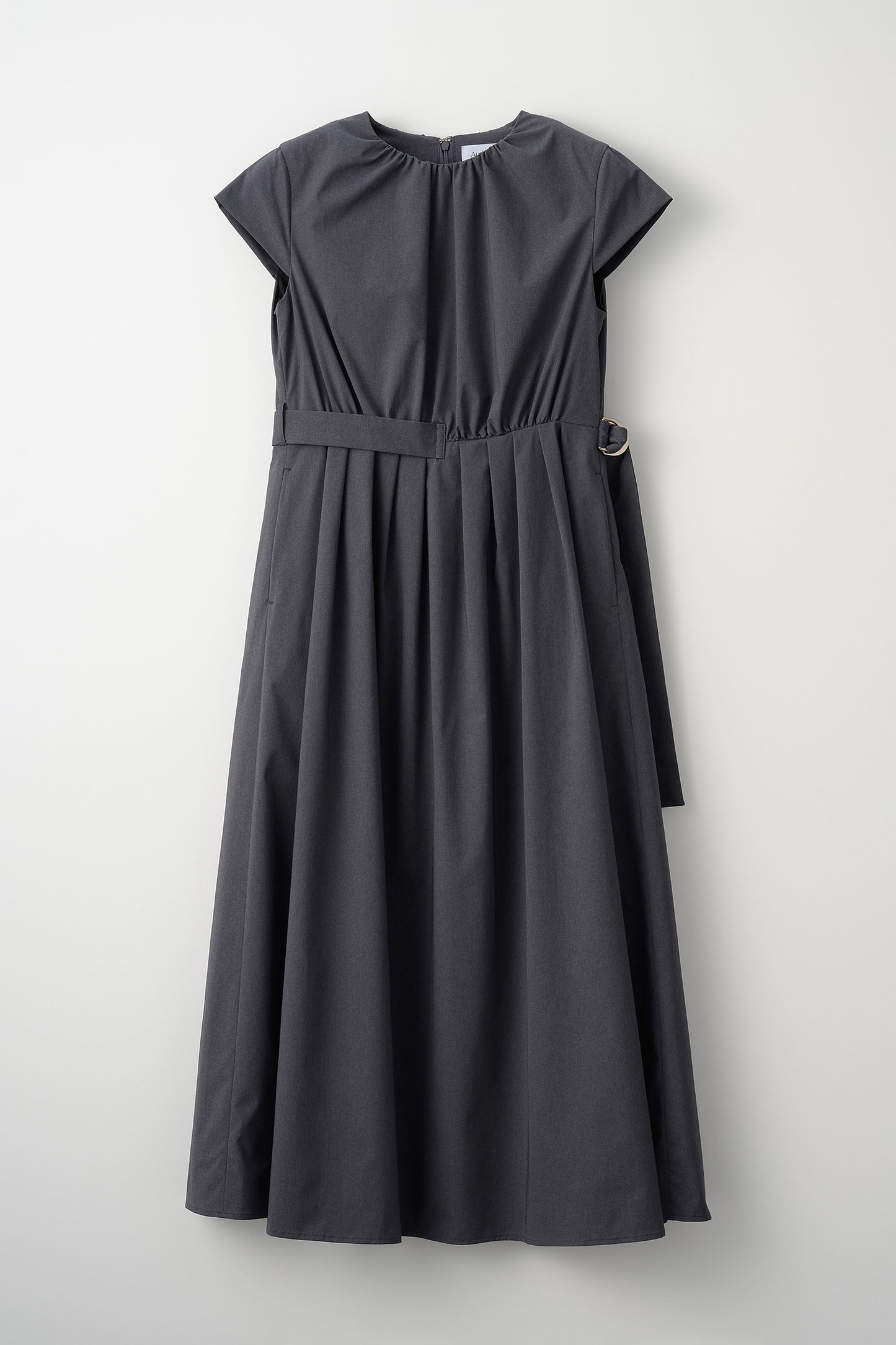 Melody gather dress(Gray)