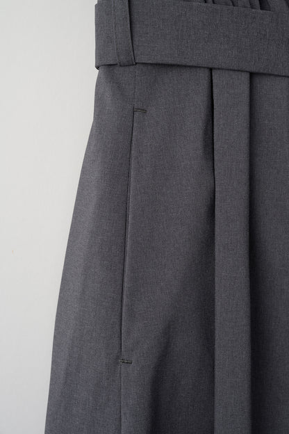 Melody gather dress(Gray)