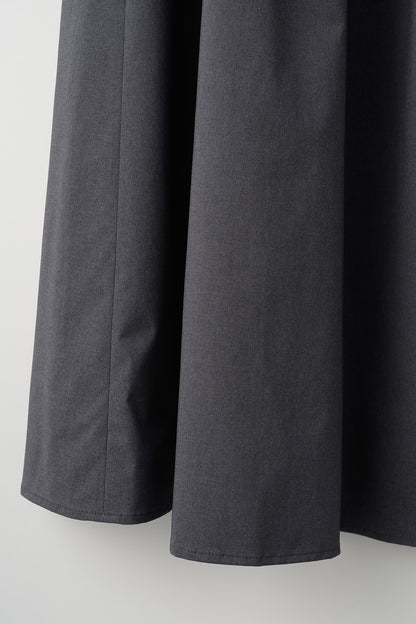 Melody gather dress(Gray)