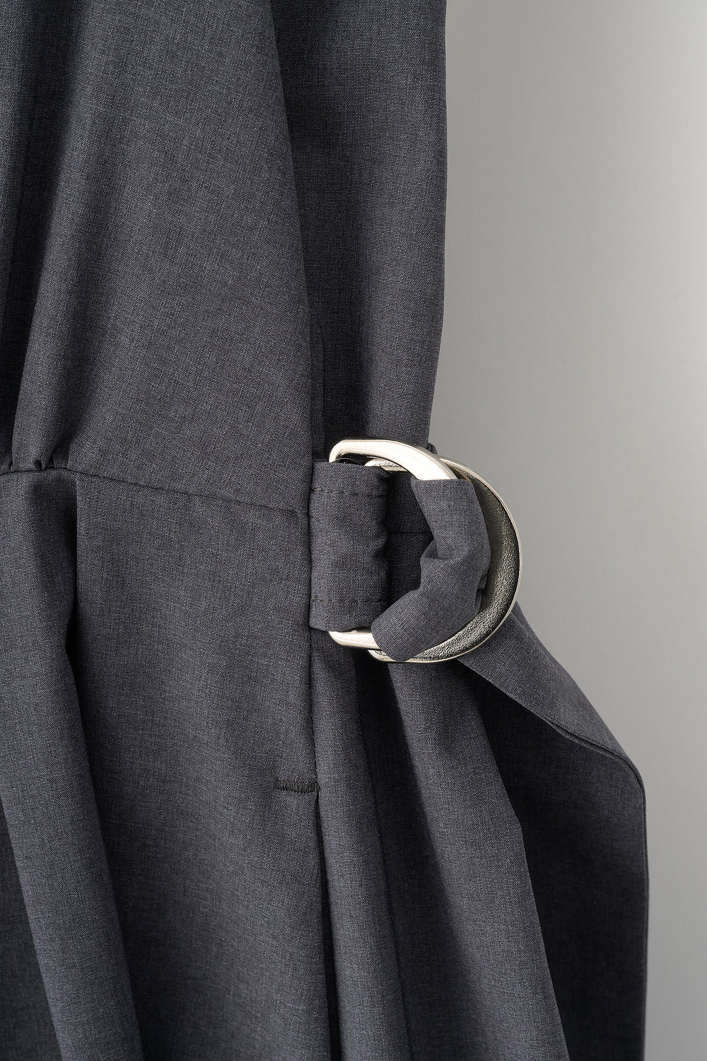 Melody gather dress(Gray)