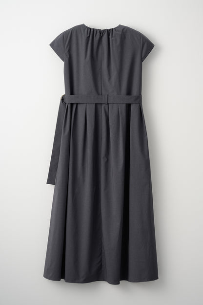 Melody gather dress(Gray)