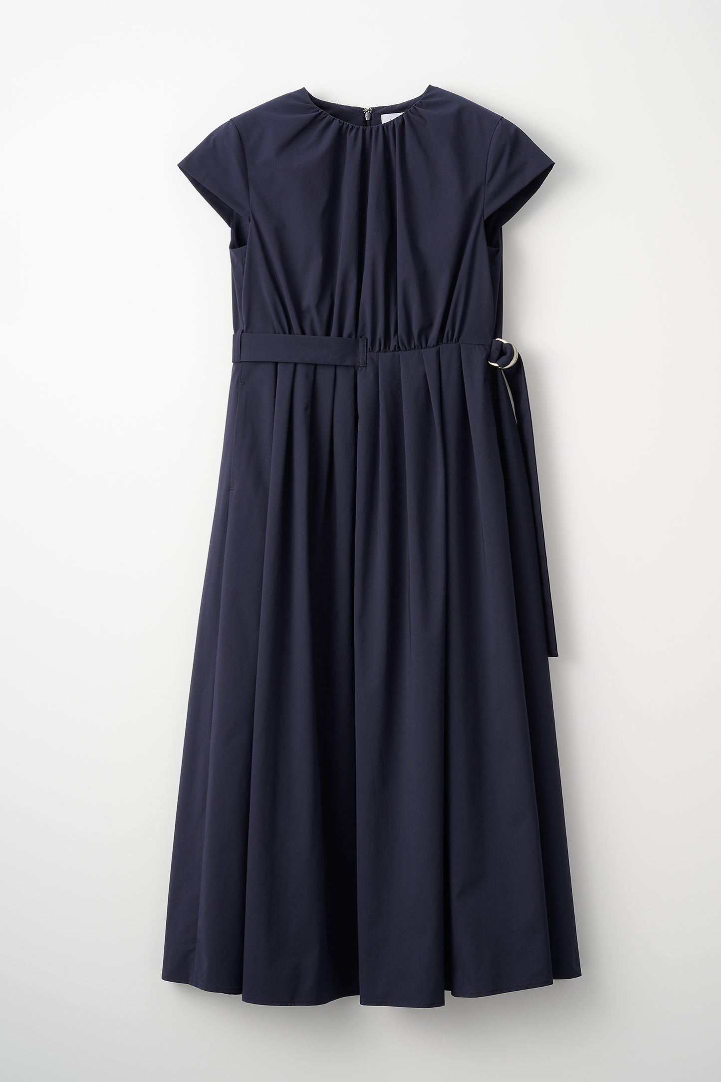 Melody gather dress(Navy)