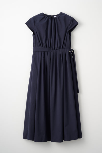 Melody gather dress(Navy)