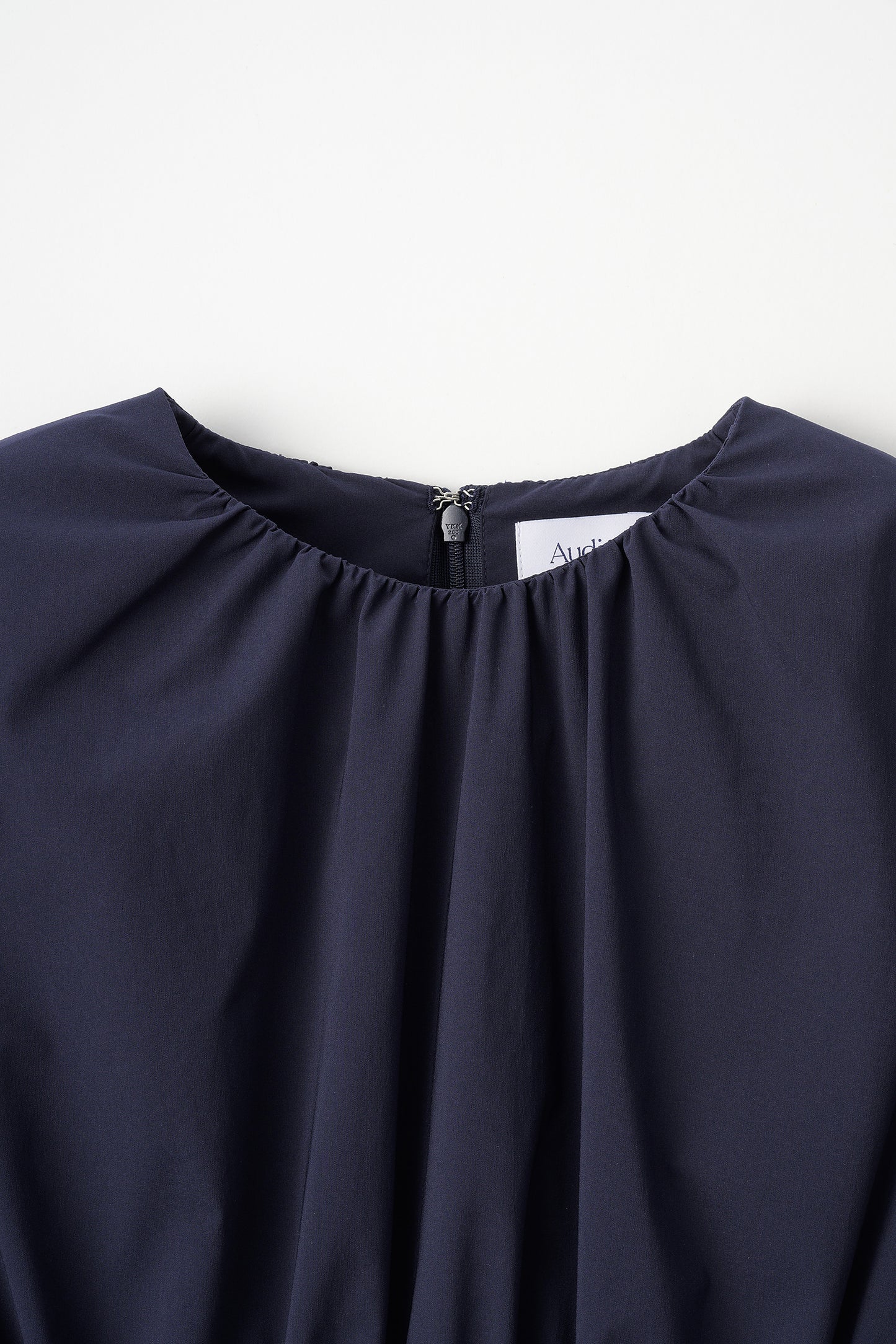 Melody gather dress(Navy)