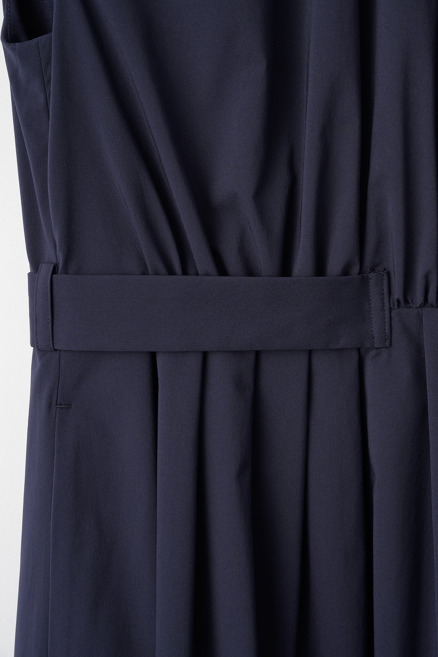 Melody gather dress(Navy)