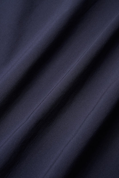 Melody gather dress(Navy)