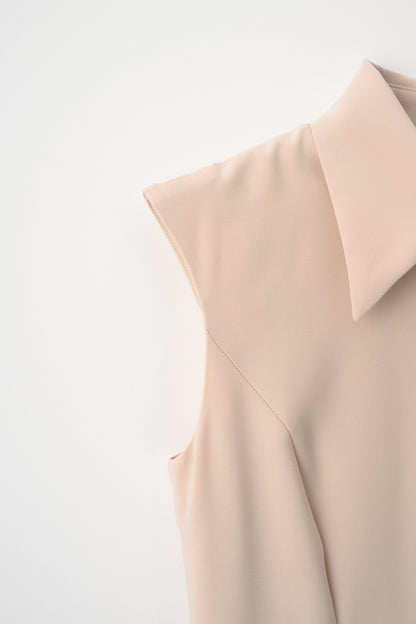 Metropolitan lady dress(Beige)