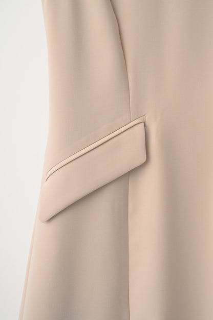 Metropolitan lady dress(Beige)