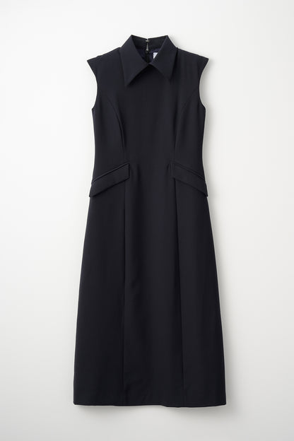 Metropolitan lady dress(Navy)